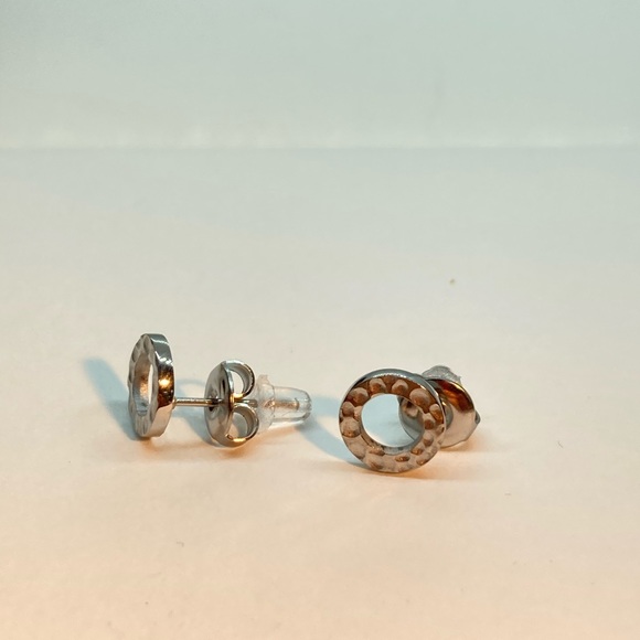 Stainless Steel Stud Earrings - Picture 4 of 4